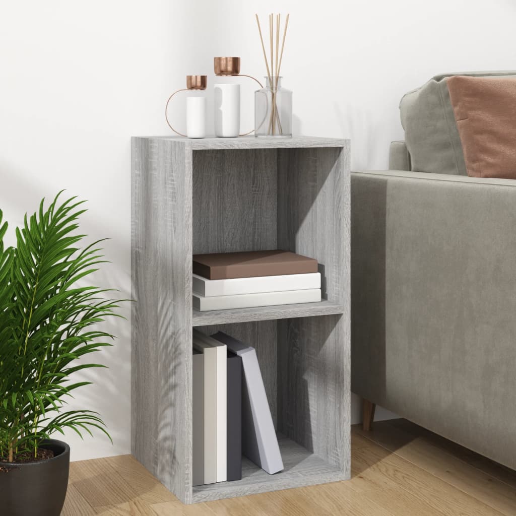 Oppbevaringsboks Lp Grå Sonoma 71X34X36 Cm Konstruert Tre