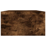 Skjermstativ Røkt Eik 100X24X13 Cm Konstruert Tre