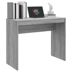 Skrivebord Grå Sonoma 90X40X72 Cm Konstruert Tre