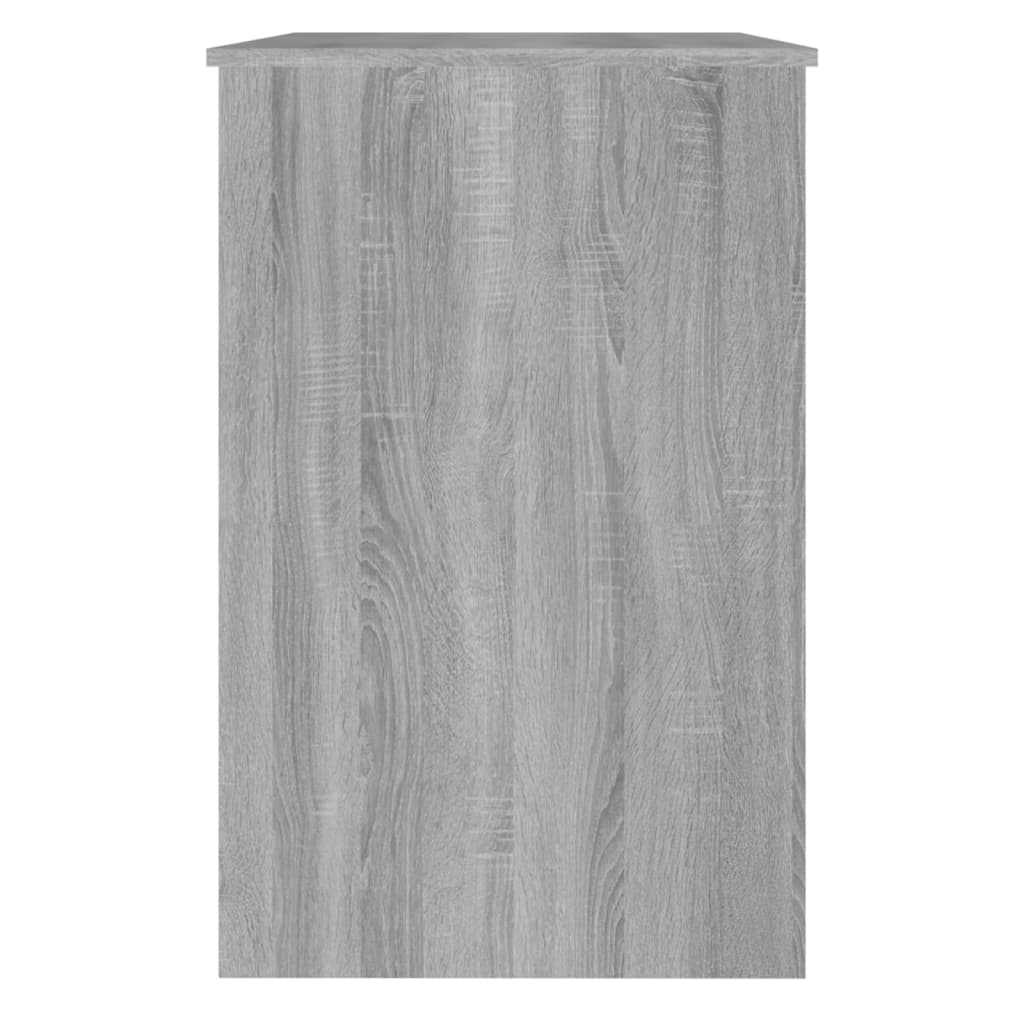 Skrivebord Grå Sonoma 100X50X76 Cm Konstruert Tre