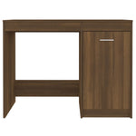 Skrivebord Brun Eik 100X50X76 Cm Konstruert Tre