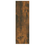 Baderomsskap Røkt Eik 30X30X95 Cm Konstruert Tre