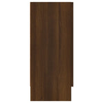 Skjenk Brun Eik 120X30,5X70 Cm Konstruert Tre