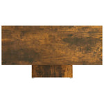 Salongbord Røkt Eik 85X55X31 Cm Konstruert Tre