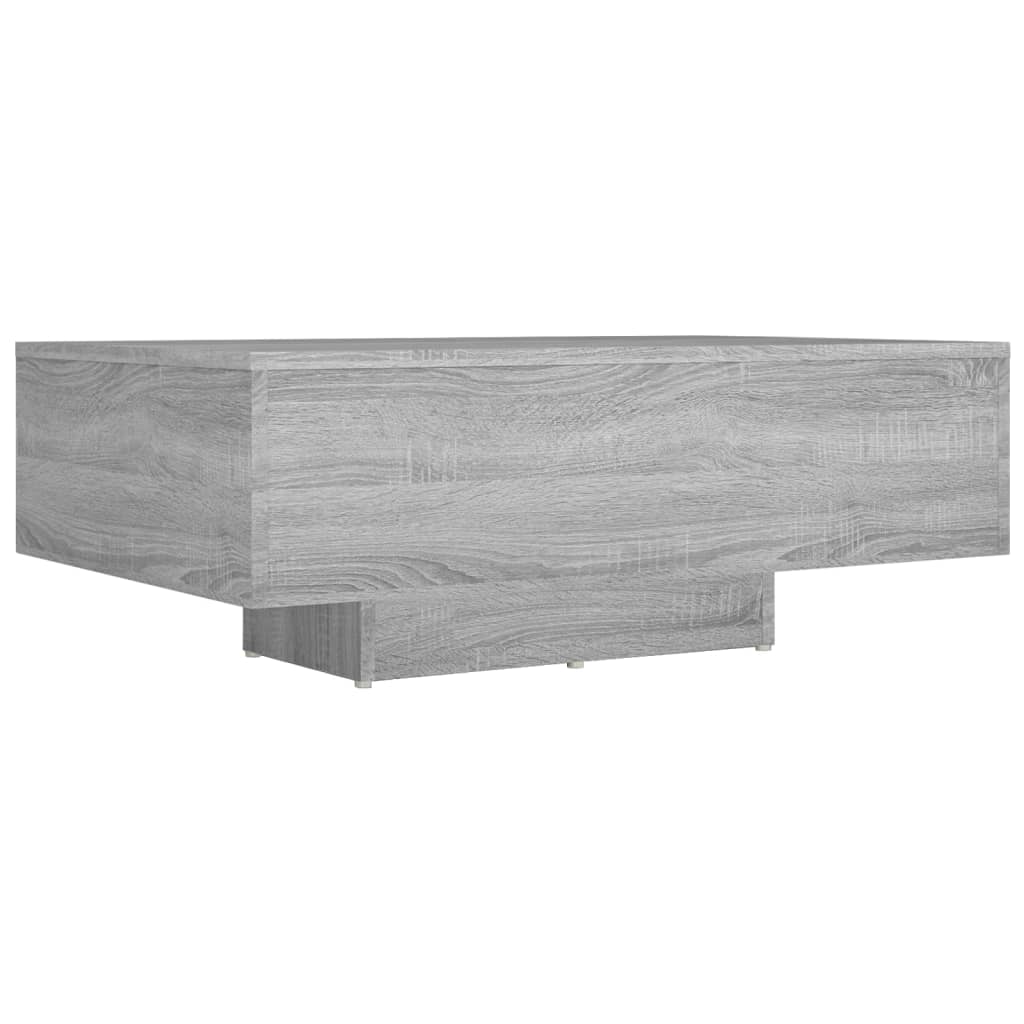 Salongbord Grå Sonoma 85X55X31 Cm Konstruert Tre