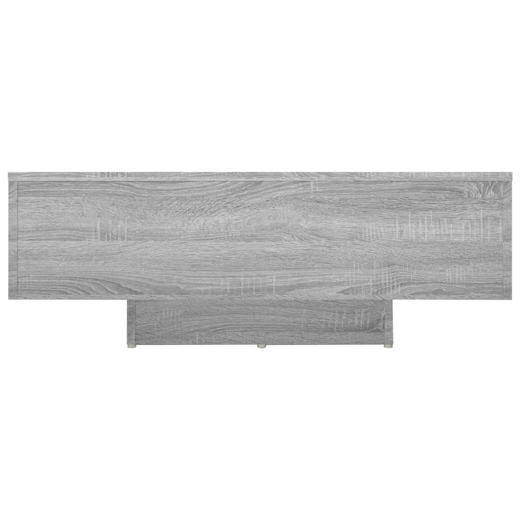 Salongbord Grå Sonoma 85X55X31 Cm Konstruert Tre
