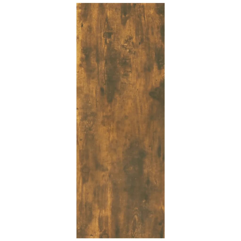 Konsollbord Røkt Eik 78X30X80 Cm Konstruert Tre