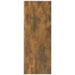 Konsollbord Røkt Eik 78X30X80 Cm Konstruert Tre