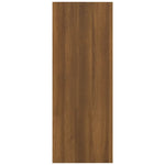 Konsollbord Brun Eik 105X30X80 Cm Konstruert Tre