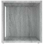 Sidebord Grå Sonoma 33X33X34,5 Cm Konstruert Tre