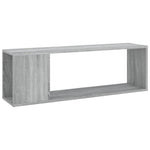 Tv-Benk Grå Sonoma 100X24X32 Cm Konstruert Tre