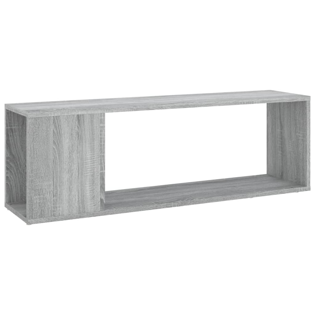 Tv-Benk Grå Sonoma 100X24X32 Cm Konstruert Tre