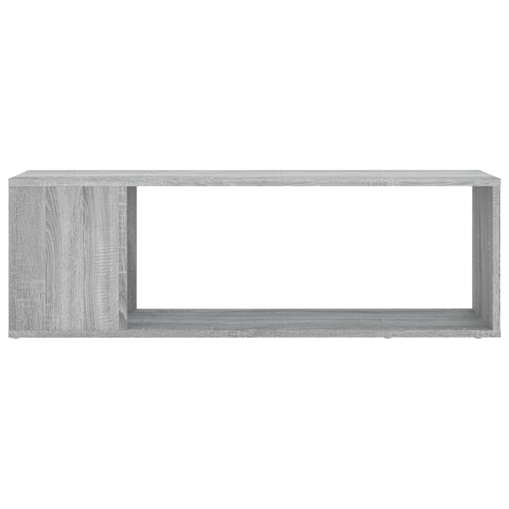 Tv-Benk Grå Sonoma 100X24X32 Cm Konstruert Tre