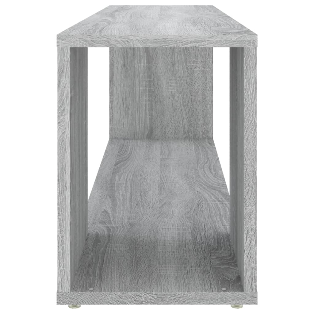 Tv-Benk Grå Sonoma 100X24X32 Cm Konstruert Tre