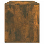 Gangbenk 80X40X45 Cm Røkt Eik Konstruert Tre