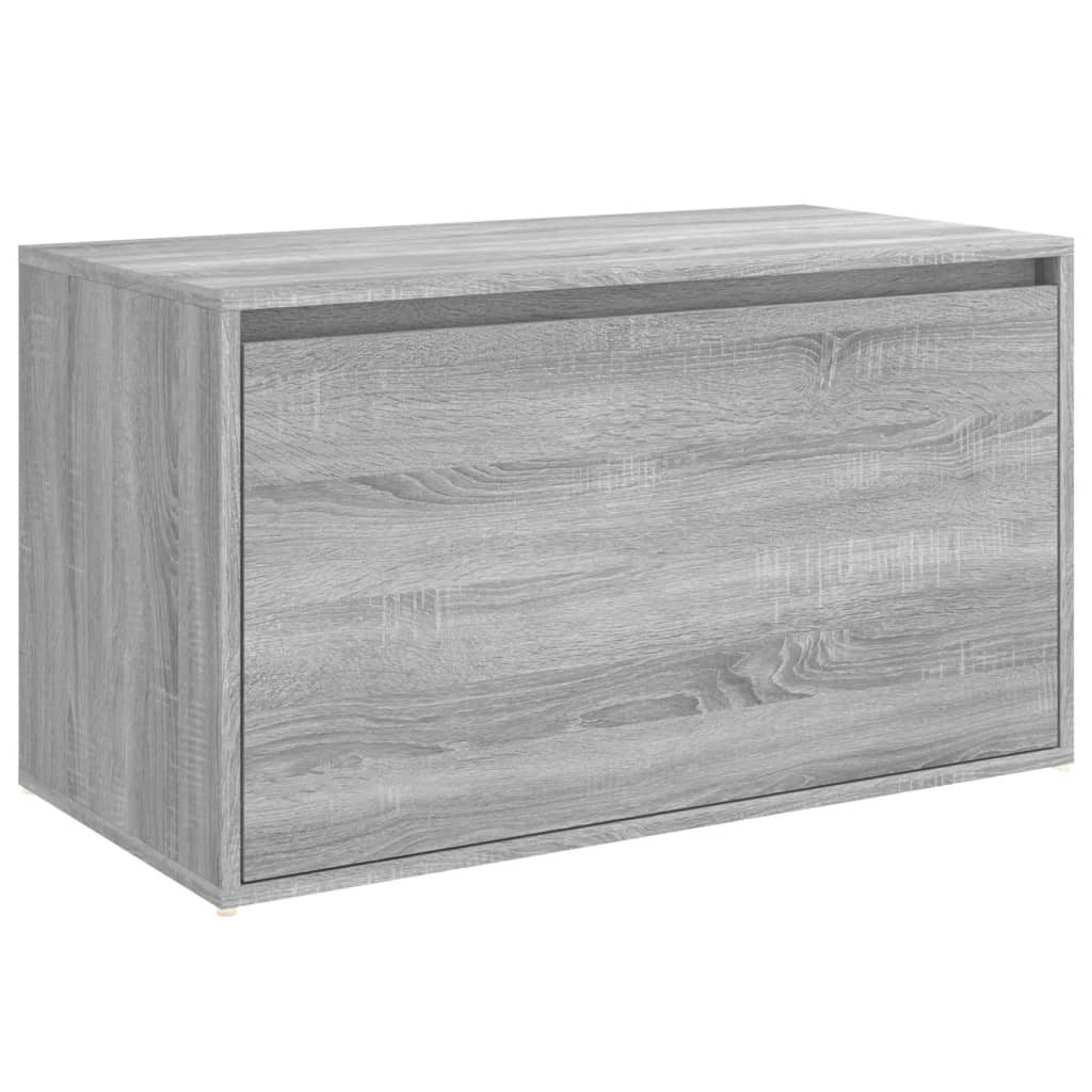 Gangbenk 80X40X45 Cm Grå Sonoma Konstruert Tre