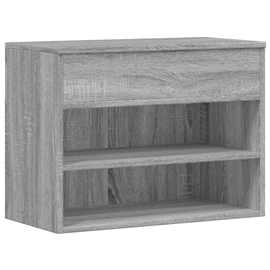 Skobenk Grå Sonoma 60X30X45 Cm Konstruert Tre