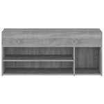 Skobenk Grå Sonoma 105X30X45 Cm Konstruert Tre