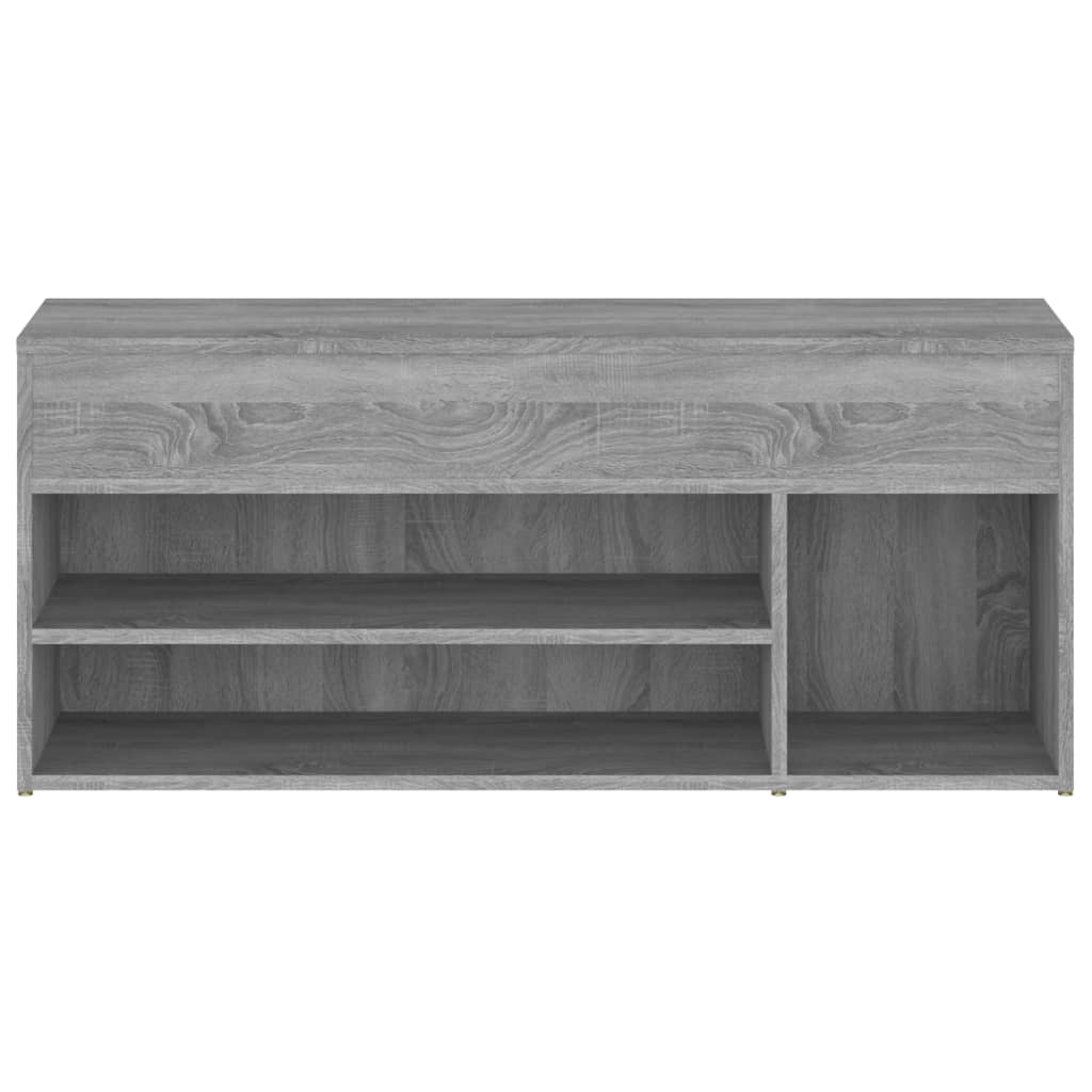 Skobenk Grå Sonoma 105X30X45 Cm Konstruert Tre