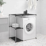 Hylle Til Vaskemaskin Svart 87X55X90,5 Cm Jern