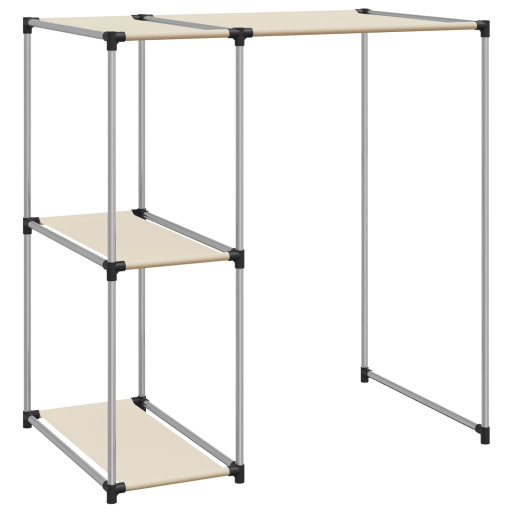 Hylle Til Vaskemaskin Kremhvit 87X55X90,5 Cm Jern