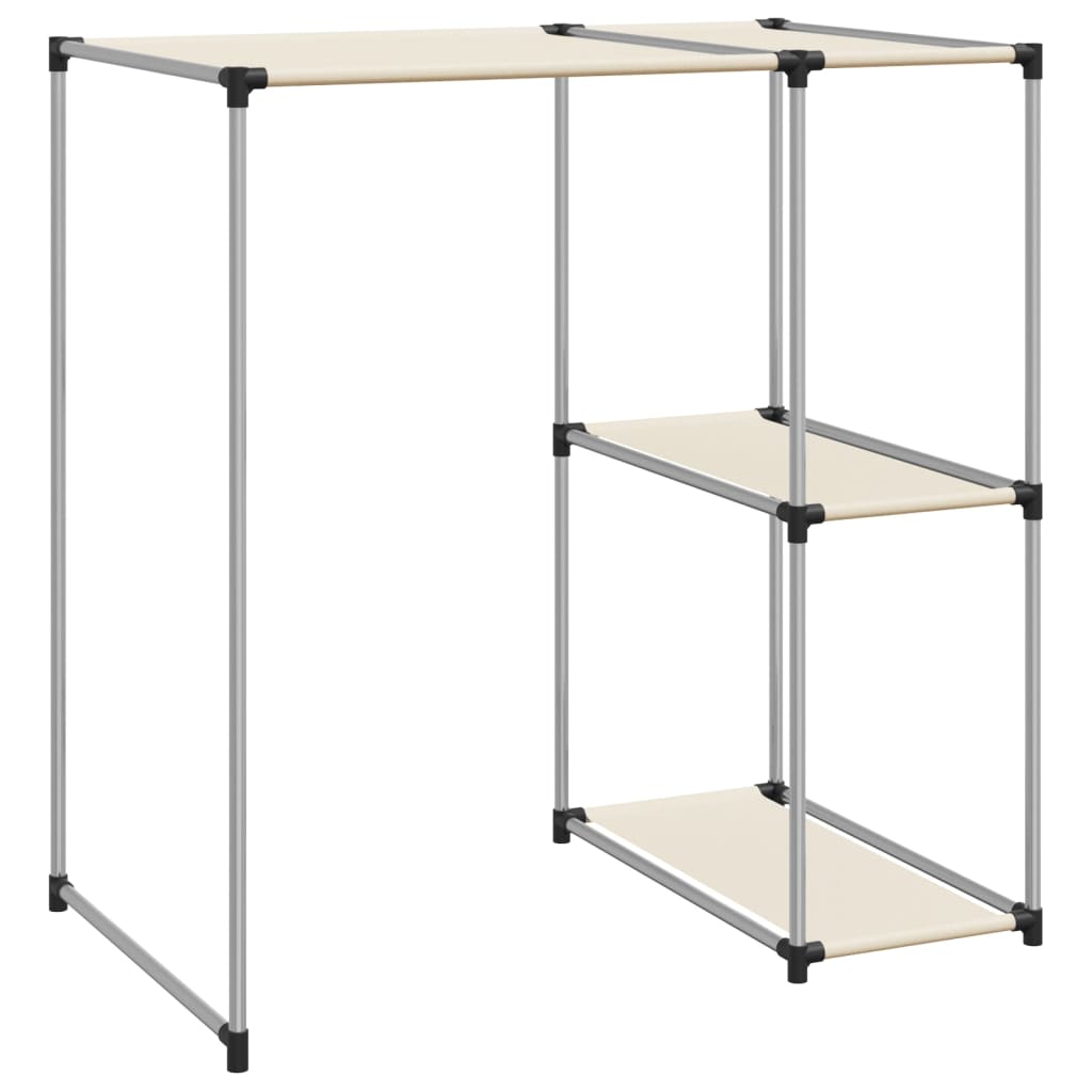 Hylle Til Vaskemaskin Kremhvit 87X55X90,5 Cm Jern