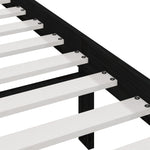 Sengeramme Svart Heltre Furu 140X190 Cm