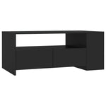Salongbord Svart 102X55X42 Cm Konstruert Tre