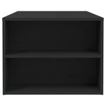 Salongbord Svart 102X55X42 Cm Konstruert Tre
