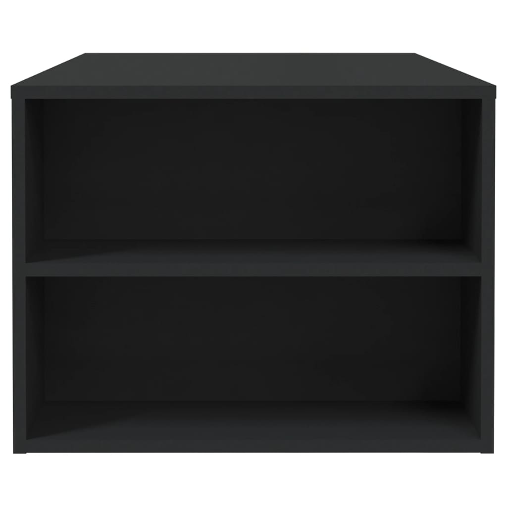 Salongbord Svart 102X55X42 Cm Konstruert Tre