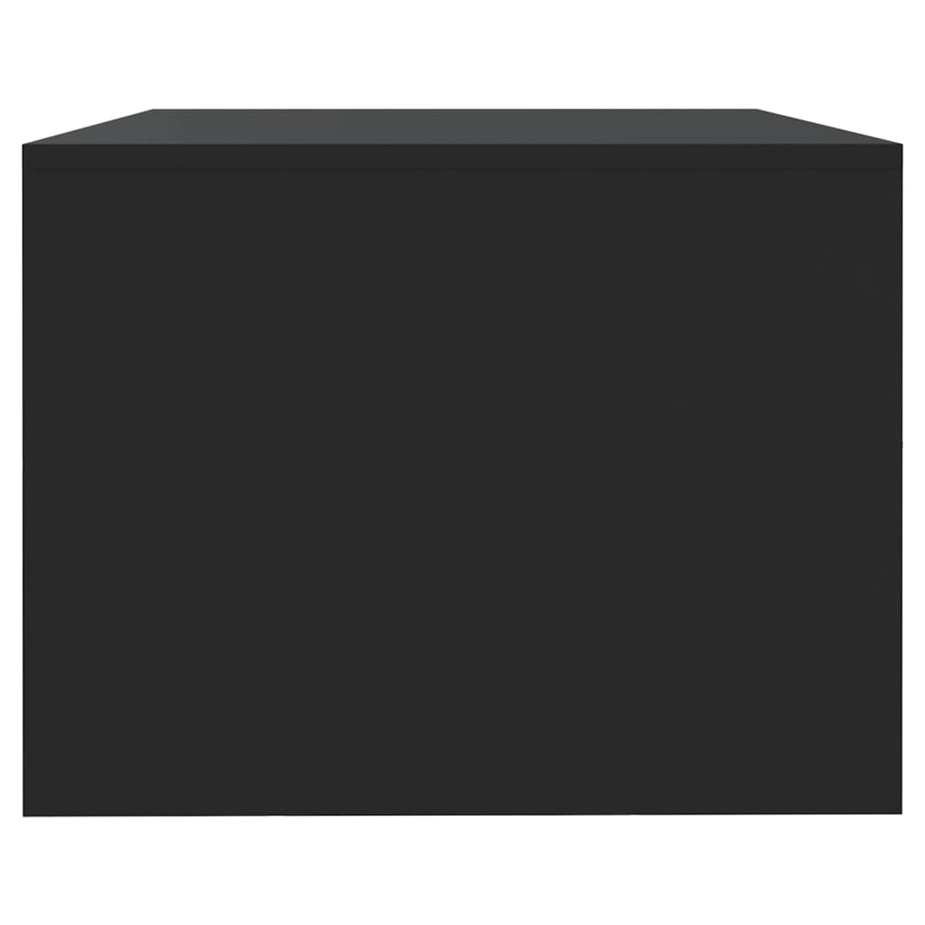 Salongbord Svart 102X55X42 Cm Konstruert Tre