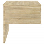 Veggmontert Nattbord Sonoma Oak