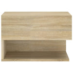 Veggmontert Nattbord Sonoma Oak