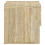 Veggmontert Nattbord Sonoma Oak