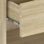 Veggmontert Nattbord Sonoma Oak