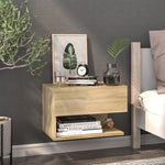 Veggmontert Nattbord Sonoma Oak