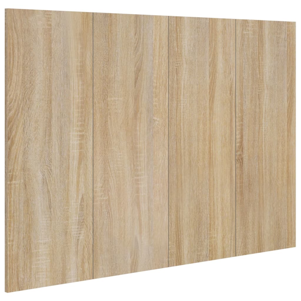 Sengegavl Sonoma Eik 120X1,5X80 Cm Konstruert Tre