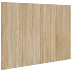 Sengegavl Sonoma Eik 120X1,5X80 Cm Konstruert Tre