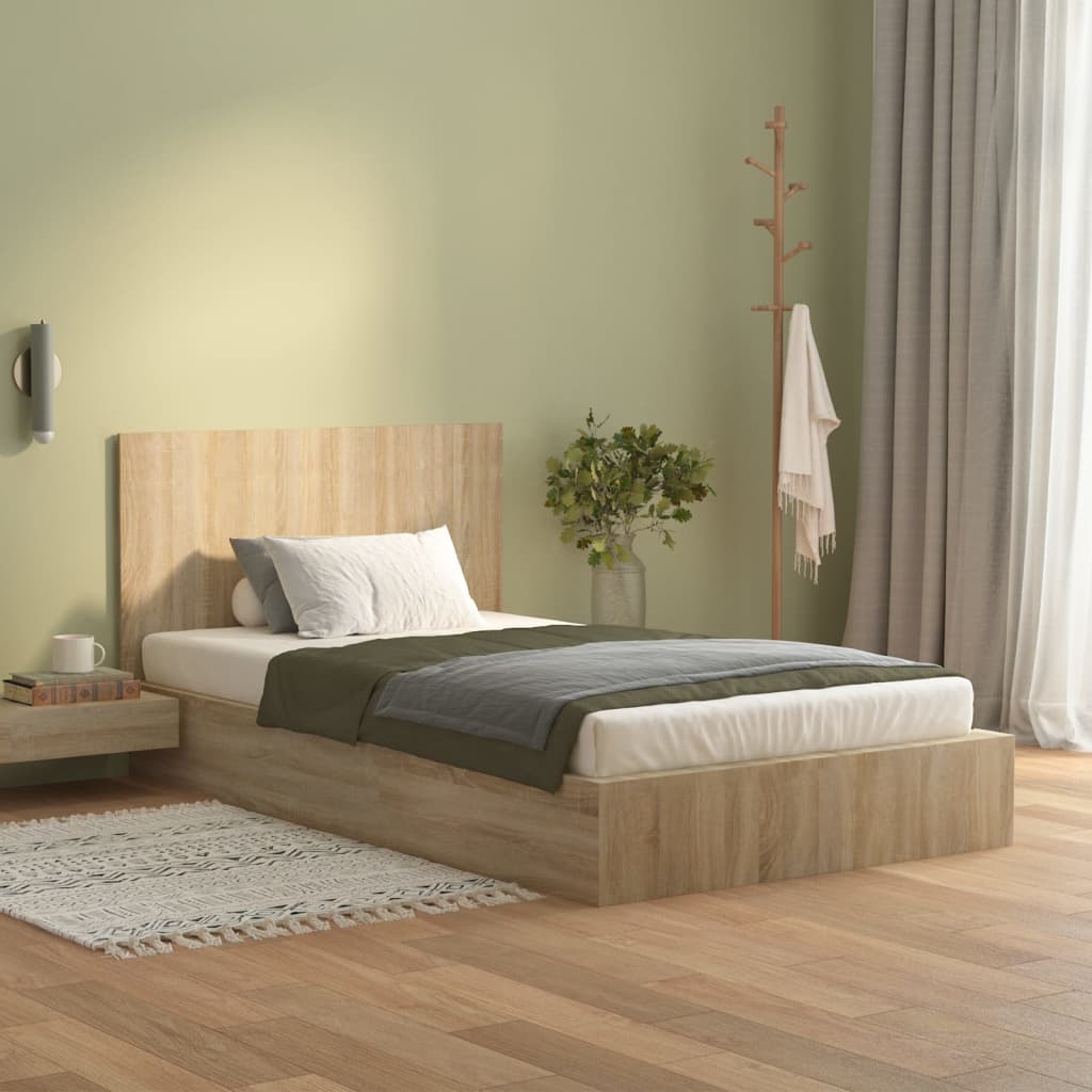 Sengegavl Sonoma Eik 120X1,5X80 Cm Konstruert Tre