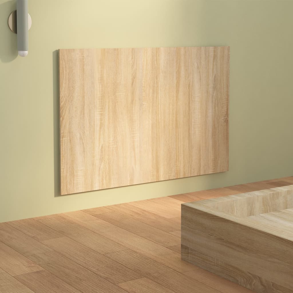 Sengegavl Sonoma Eik 120X1,5X80 Cm Konstruert Tre