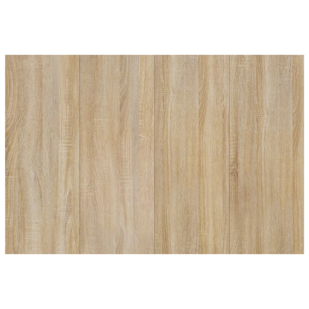 Sengegavl Sonoma Eik 120X1,5X80 Cm Konstruert Tre