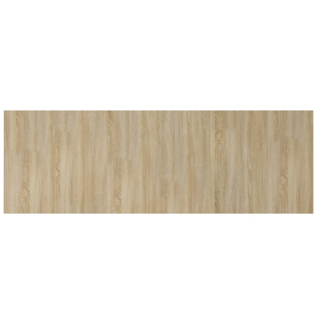 Veggmontert Sengegavl Sonoma Eik 240X1,5X80 Cm Konstruert Tre