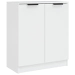 Skjenk Hvit 60X30X70 Cm Konstruert Tre