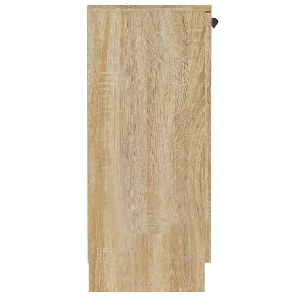 Skjenk Sonoma Eik 60X30X70 Cm Konstruert Tre