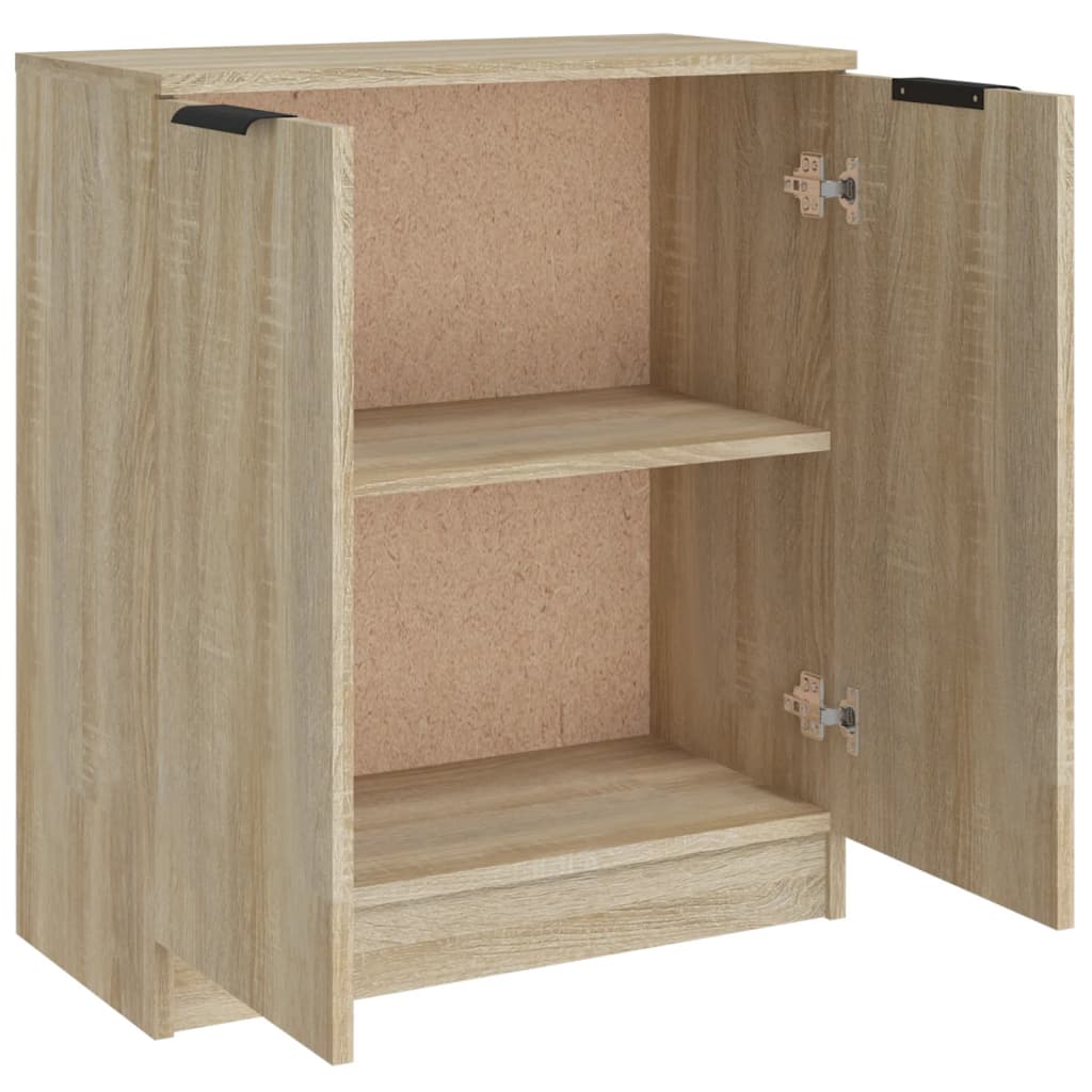 Skjenk Sonoma Eik 60X30X70 Cm Konstruert Tre