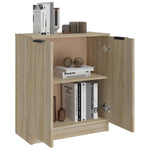 Skjenk Sonoma Eik 60X30X70 Cm Konstruert Tre