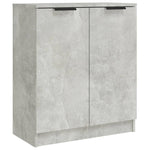 Skjenk Betonggrå 60X30X70 Cm Konstruert Tre