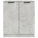 Skjenk Betonggrå 60X30X70 Cm Konstruert Tre