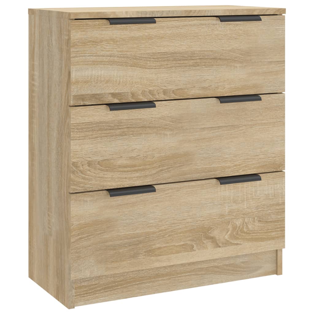 Skjenk Sonoma Eik 60X30X70 Cm Konstruert Tre