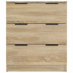 Skjenk Sonoma Eik 60X30X70 Cm Konstruert Tre